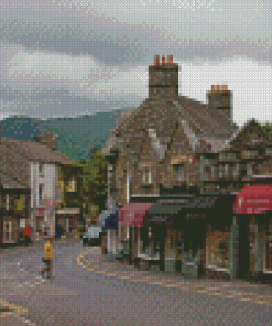 England Ambleside Town Diamond Painting