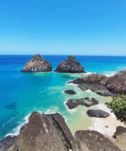 Fernando De Noronha Brazil Landscape Diamond Painting