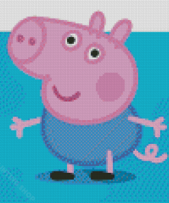 George Pig Diamond Painting