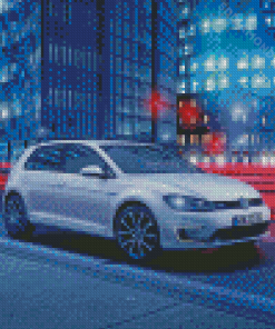 Golf 8 In The Streets Diamond Painting