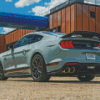 Grey Mustang Mach 1 Diamond Painting