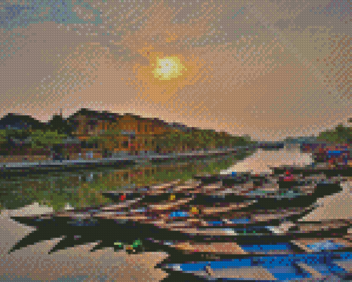 Hoi An City Vietnam Diamond Painting