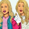 White Chicks Diamond Painting