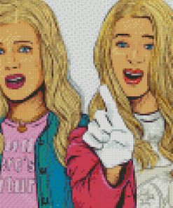 White Chicks Diamond Painting