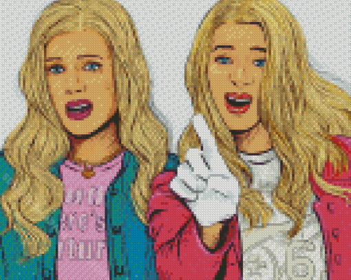 White Chicks Diamond Painting