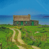 Irish Cottage By Sea Diamond Painting