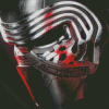 Kylo Ren Helmet Diamond Painting