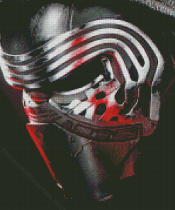 Kylo Ren Helmet Diamond Painting