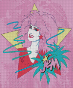 Leader Jem Character Diamond Painting