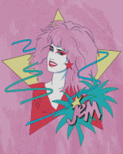 Leader Jem Character Diamond Painting