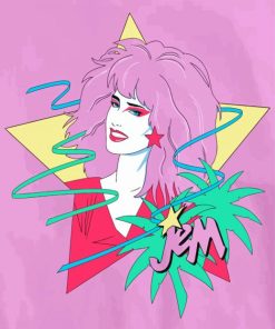 Leader Jem Character Diamond Painting