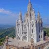 Mount Tibidabo Hill Diamond Painting