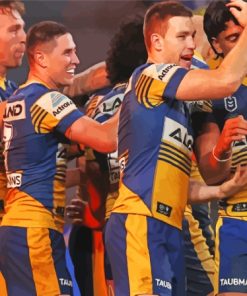 Parramatta Eels Rugby Team Diamond Painting