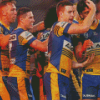 Parramatta Eels Rugby Team Diamond Painting