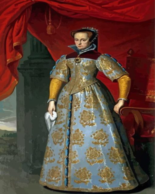 Queen Of England Mary I Diamond Painting