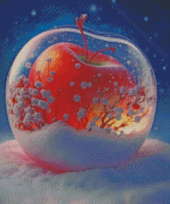 Glass Apple Diamond Painting