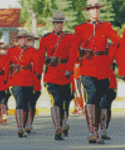 Royal Canadian Mounted Police Show Diamond Painting