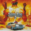 Saints Row Game Poster Diamond Painting