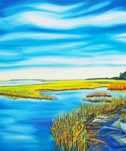 Salt Marsh Art Diamond Painting