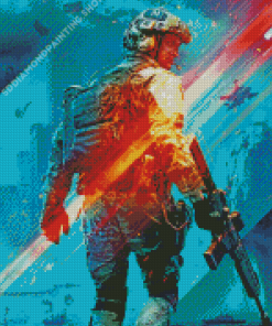 Shooter Game Diamond Painting