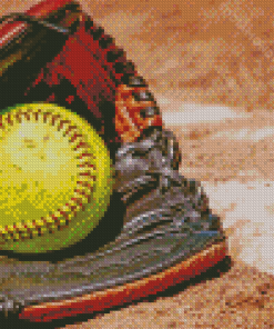 Softball Art Diamond Painting