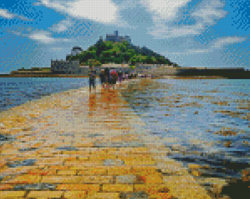 St Michaels Mount Diamond Painting