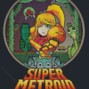 Super Metroid Video Game Diamond Painting