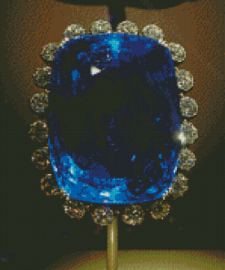 The Sapphire Diamond Painting