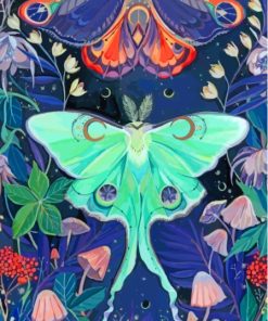 The Lunar Moth Art Diamond Painting