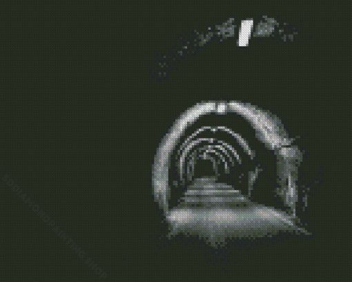 Tunnel Dark To Light Diamond Painting