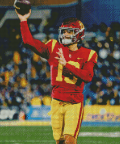 USC Trojans American Footballer Diamond Painting