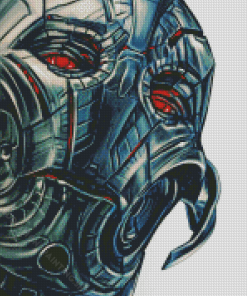 Ultron Face Art Diamond Painting