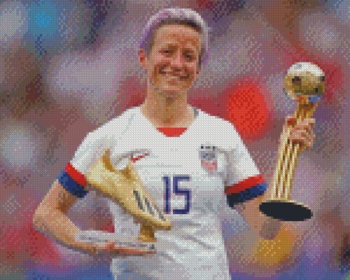 World Cup Megan Rapinoe Diamond Painting