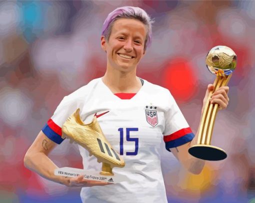 World Cup Megan Rapinoe Diamond Painting