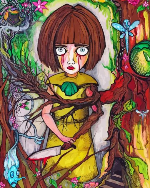 Aesthetic Fran Bow Diamond Painting