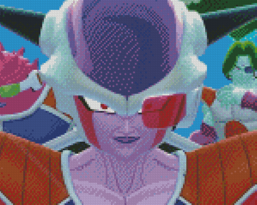 Aesthetic Frieza Diamond Painting