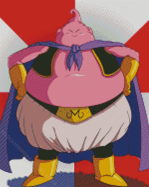 Aesthetic Majin Buu Diamond Painting