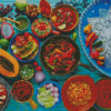 Aesthetic Mexican Food Diamond Painting