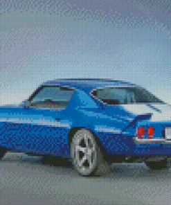 Blue 1970 Camaro Diamond Painting