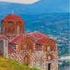 Church Of The Holy Trinity Berat Diamond Painting