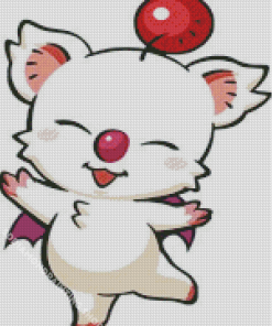 Cute Moogle Diamond Painting