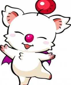 Cute Moogle Diamond Painting