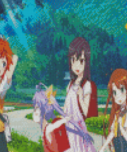 Non Non Biyori Manga Series Diamond Painting