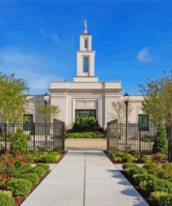 North Carolina Temple Raleigh Diamond Painting