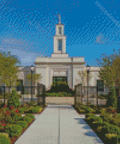 North Carolina Temple Raleigh Diamond Painting