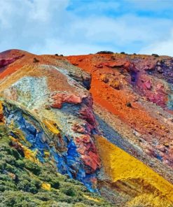 Parys Colorful Mountain Diamond Painting