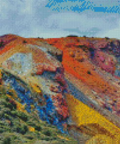 Parys Colorful Mountain Diamond Painting