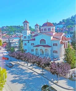 Saint Demetrius Cathedral Berat Diamond Painting