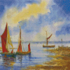 Thames Sailing Barge Boats Diamond Painting