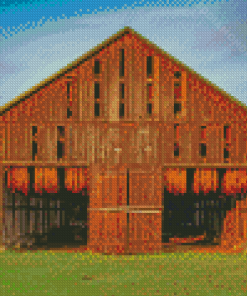 Tobacco Barn Doors Diamond Painting